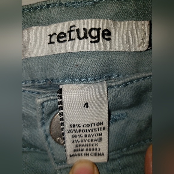 Size 4 Charlotte Russe Refuge Pants - Picture 2 of 2